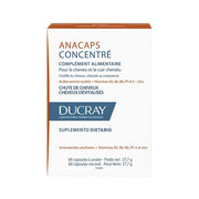 Ducray Anacaps Concentrate Cápsulas Anticaída x60 Cápsulas - TIENDA PIEL