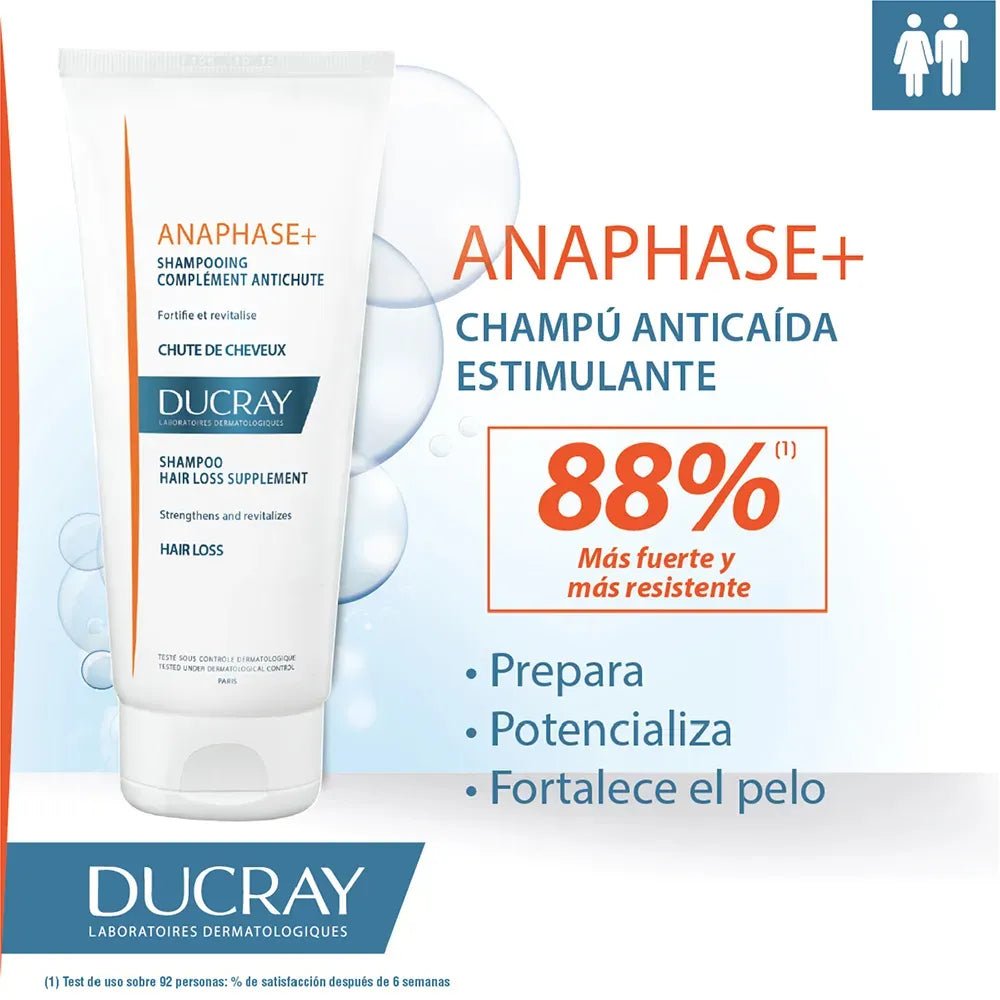 Ducray Anaphase+ Champú Tratamiento Anticaída x200ml - TIENDA PIEL