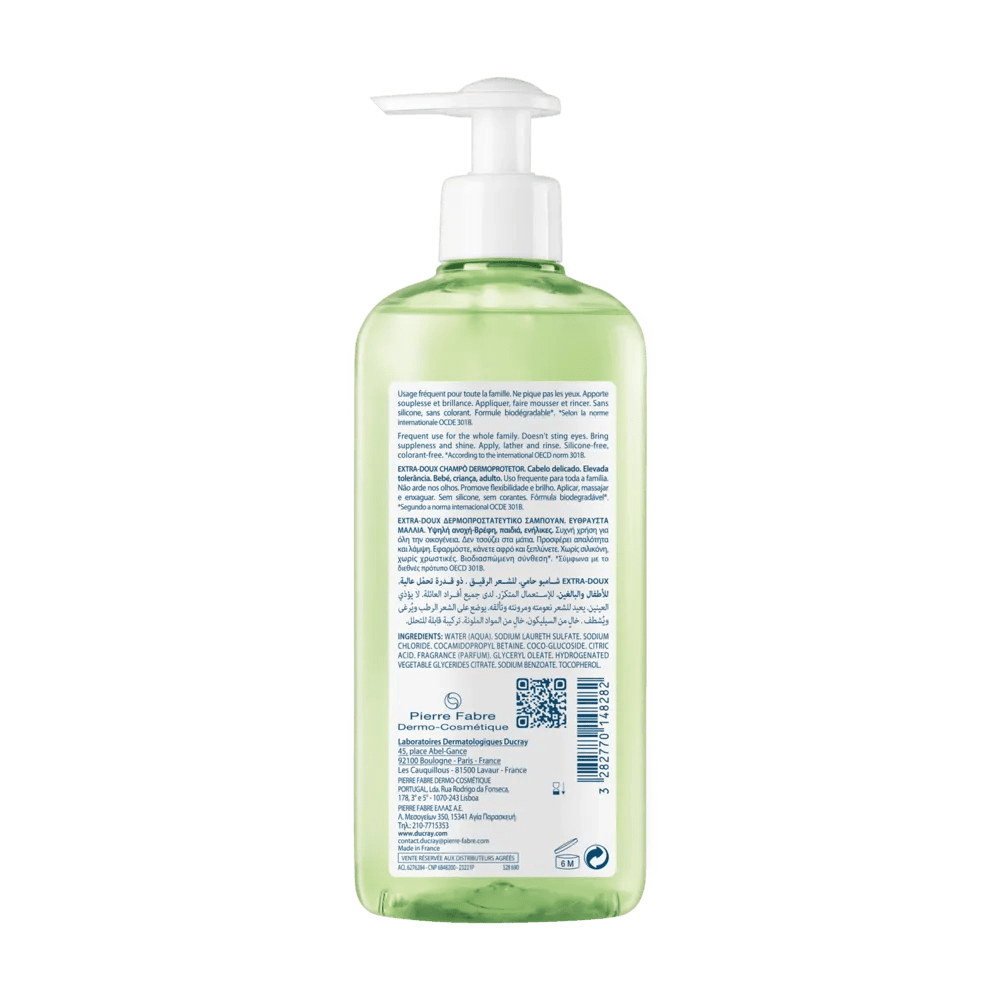 Ducray Extra - Doux Champú Dermoprotector x400ml - TIENDA PIEL