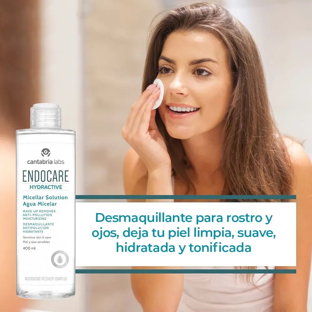 Endocare Hydractive Agua Micelar x400ml - TIENDA PIEL