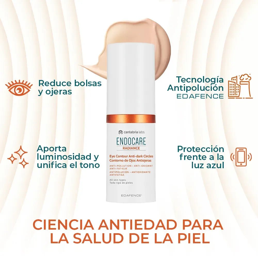 Endocare Radiance Contorno De Ojos Antiojeras x15ml - TIENDA PIEL