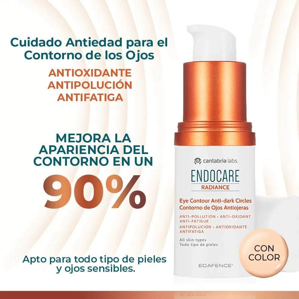 Endocare Radiance Contorno De Ojos Antiojeras x15ml - TIENDA PIEL