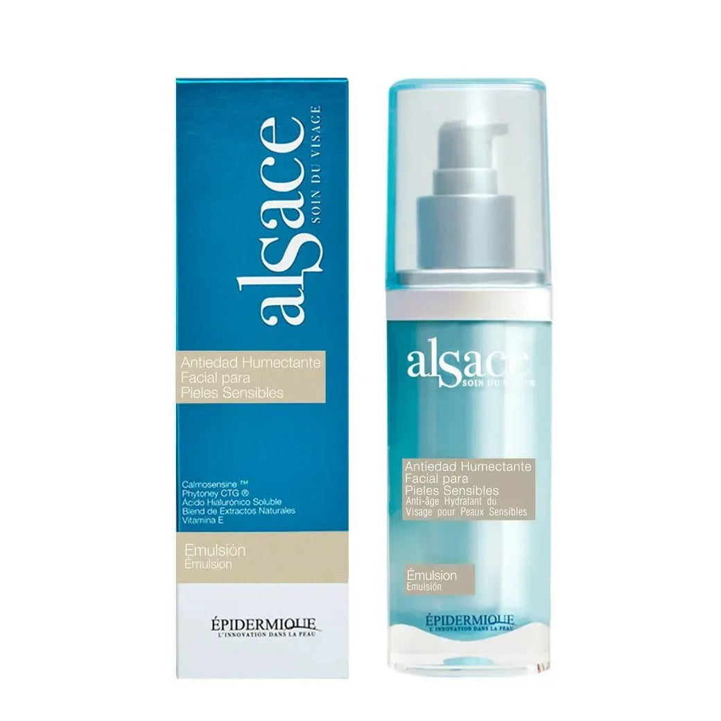 Epidermique Alsace Antiedad Humectante Facial Pieles Sensibles x60ml - TIENDA PIEL