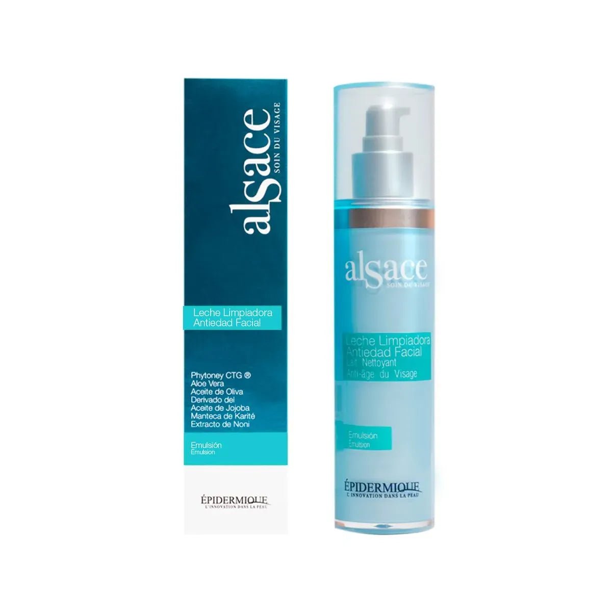 Epidermique Alsace Leche Limpiadora Antiedad Facial x120ml - TIENDA PIEL