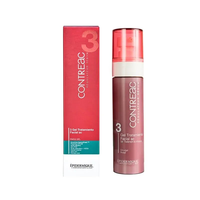 Epidermique Contreac 3 Gel Tratamiento Facial AC x60ml - TIENDA PIEL