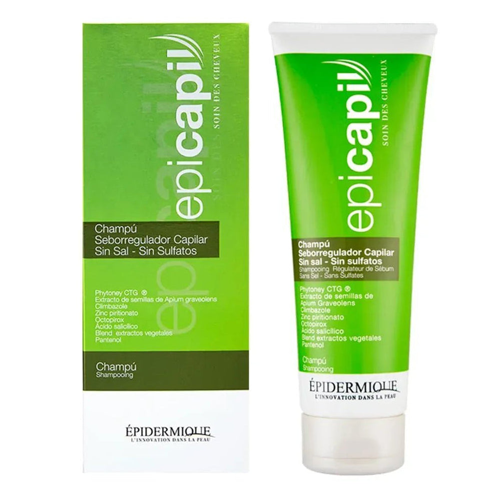 Epidermique Epicapil Champu Seborregulador x250ml - TIENDA PIEL