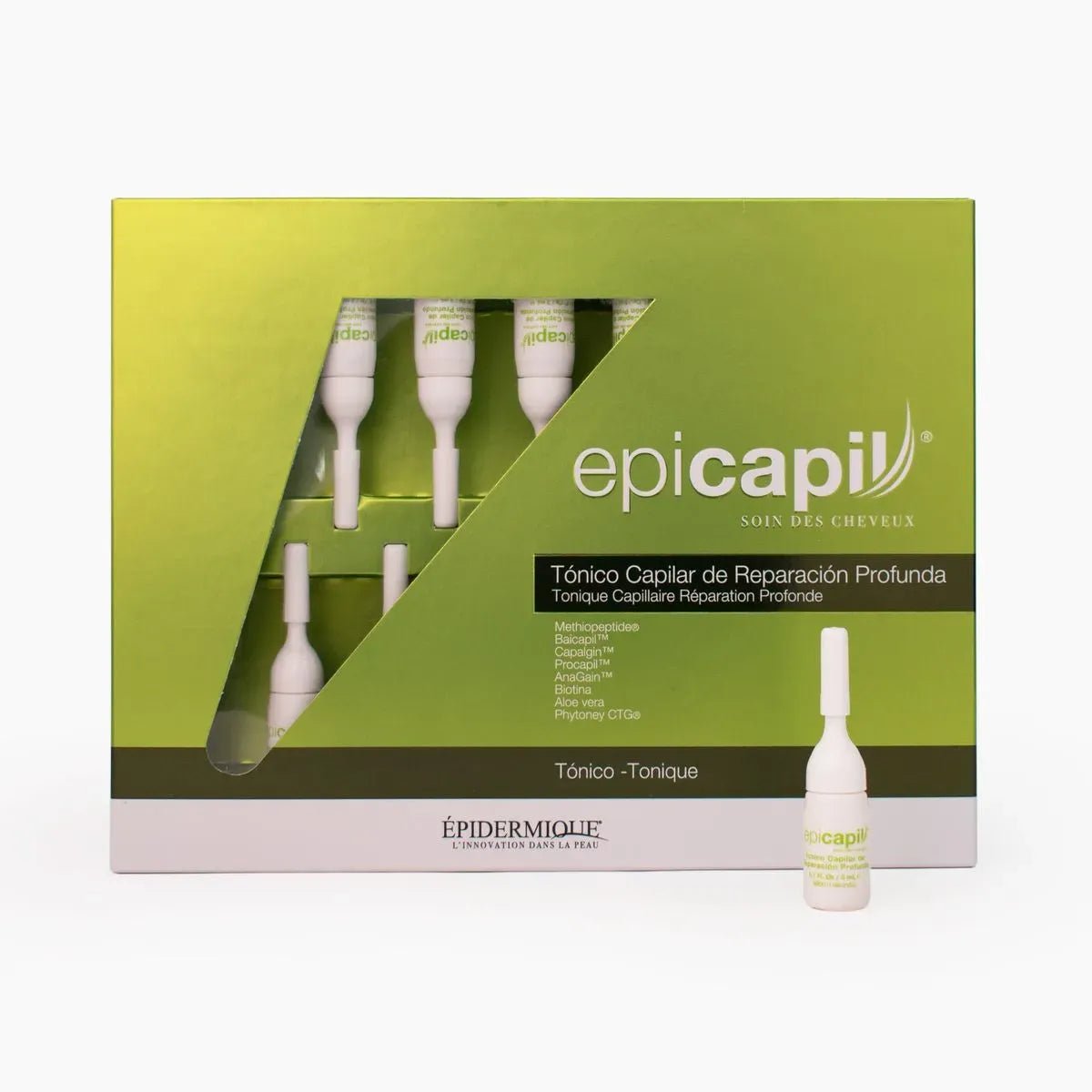Epidermique Epicapil Tonico Capilar Reparacion Profunda x15 Ampollas - TIENDA PIEL