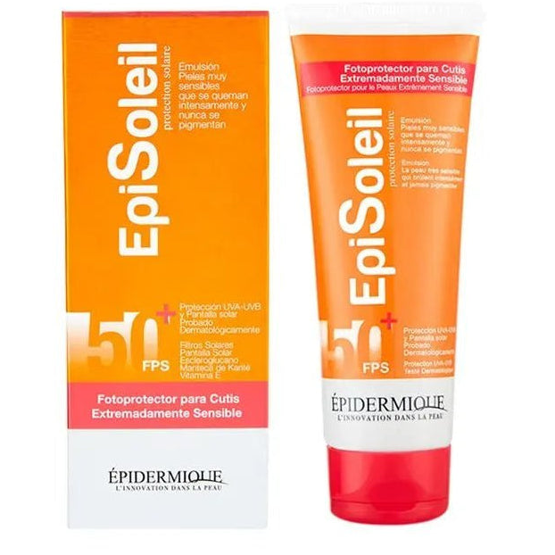 Epidermique Episoleil Fotoprotector Cutis Sensible SPF50+ x70g - TIENDA PIEL