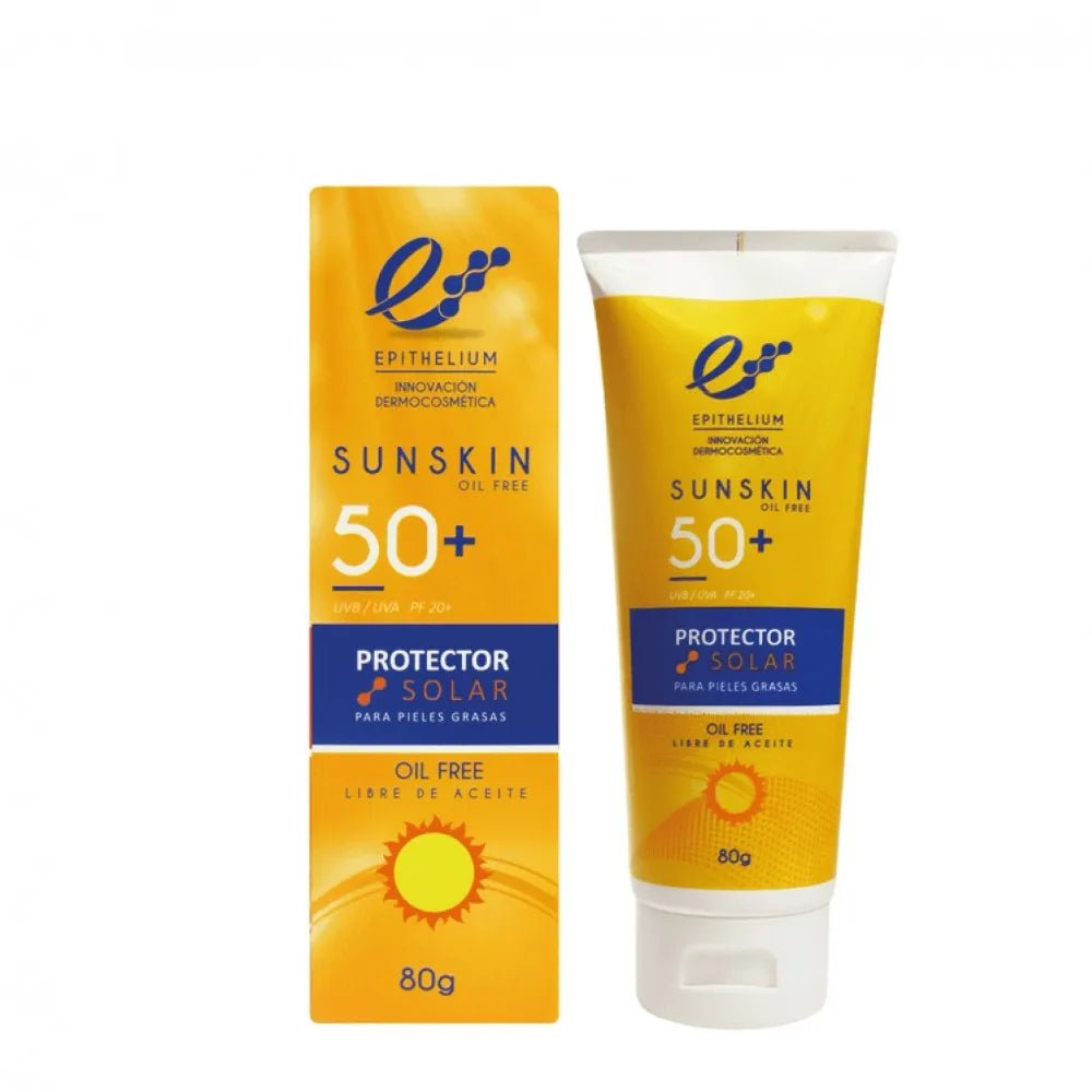 Epitheluim Sunskin Protector Solar Oil free SPF50+ x80gr - TIENDA PIEL