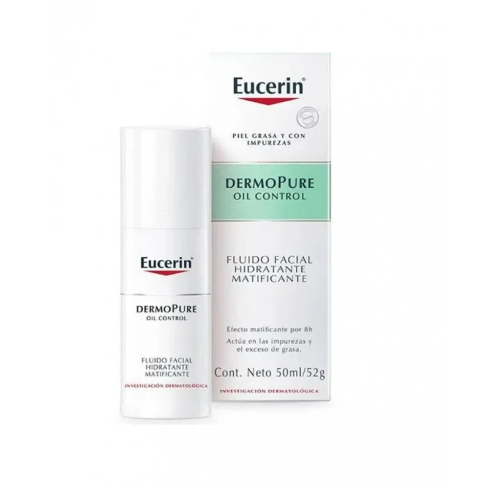 Eucerin Dermopure Oil Control Fluido Facial X 50ML - TIENDA PIEL