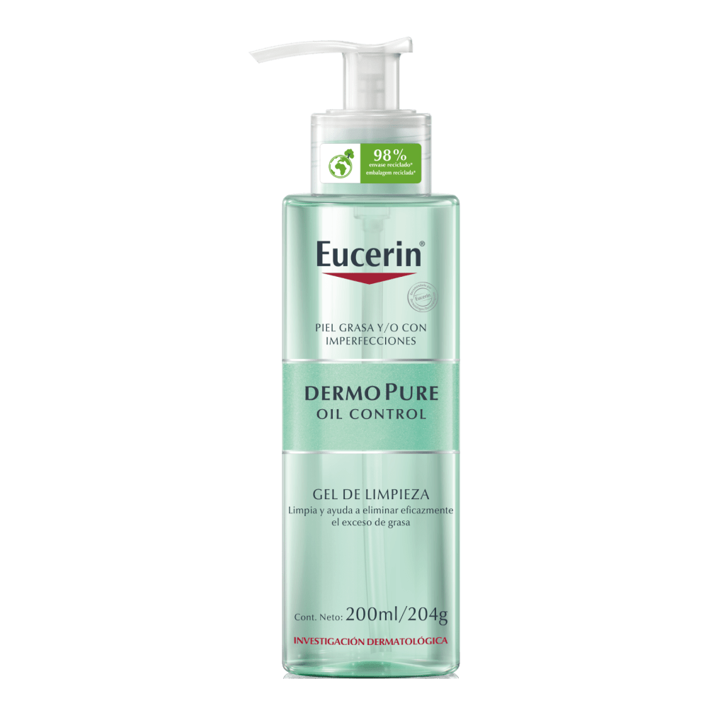 EUCERIN Gel Limpiador Dermopure Oil Control 200Ml - TIENDA PIEL