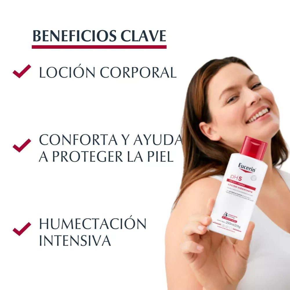 Eucerin Ph5 Loción corporal hidratante 250ML - TIENDA PIEL