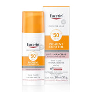 Eucerin Protector Solar Pigment Control Sun Fluid SPF 50+ 50 ml - TIENDA PIEL
