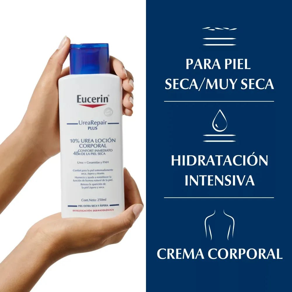 Eucerin UreaRepair Plus Locion 10% Urea x250ml - TIENDA PIEL