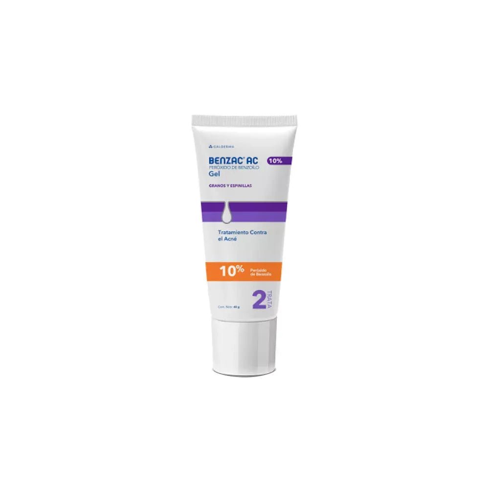 Galderma Benzac AC 10% Gel Tratamiento Contra el Acné x60g - TIENDA PIEL