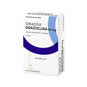 Galderma Oracea Doxiciclina x28 Cápsulas x40mg - TIENDA PIEL