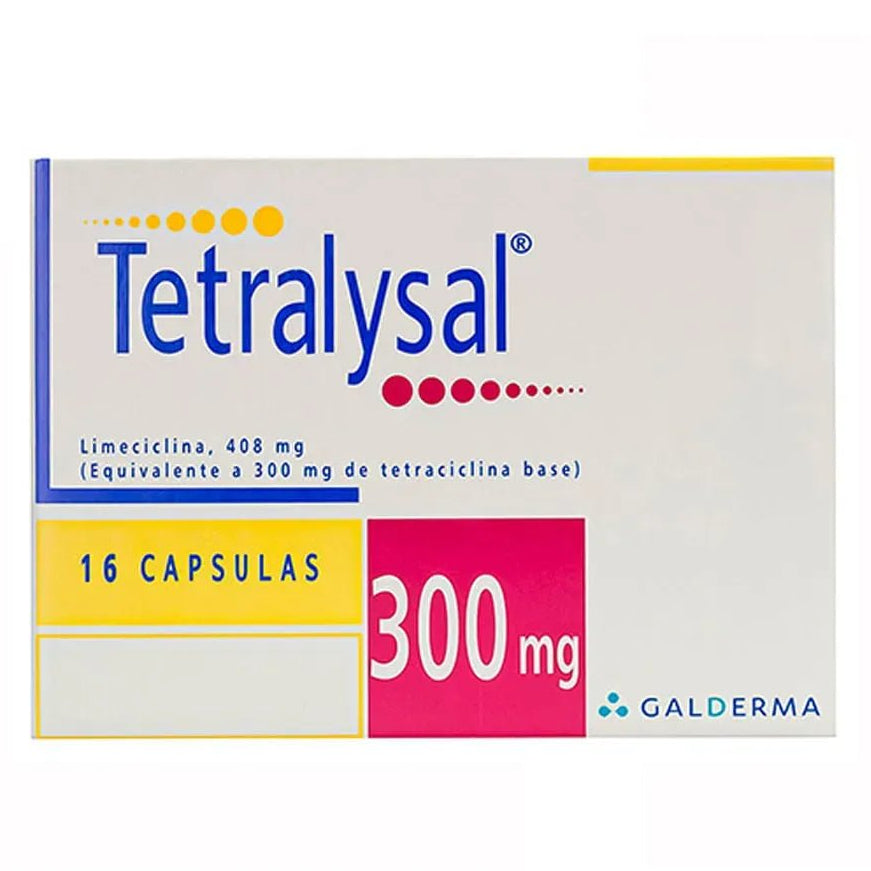 Galderma Tetralysal (Limeciclina) 300mg x16 Cápsulas - TIENDA PIEL