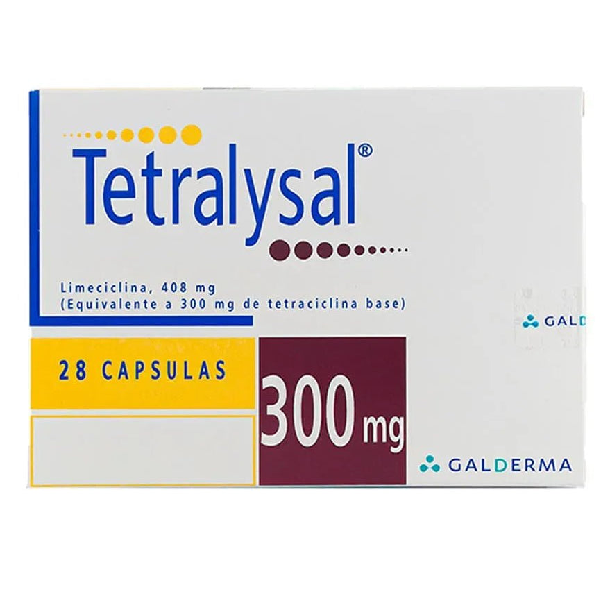 Galderma Tetralysal (Limeciclina) 300mg x28 Cápsulas - TIENDA PIEL