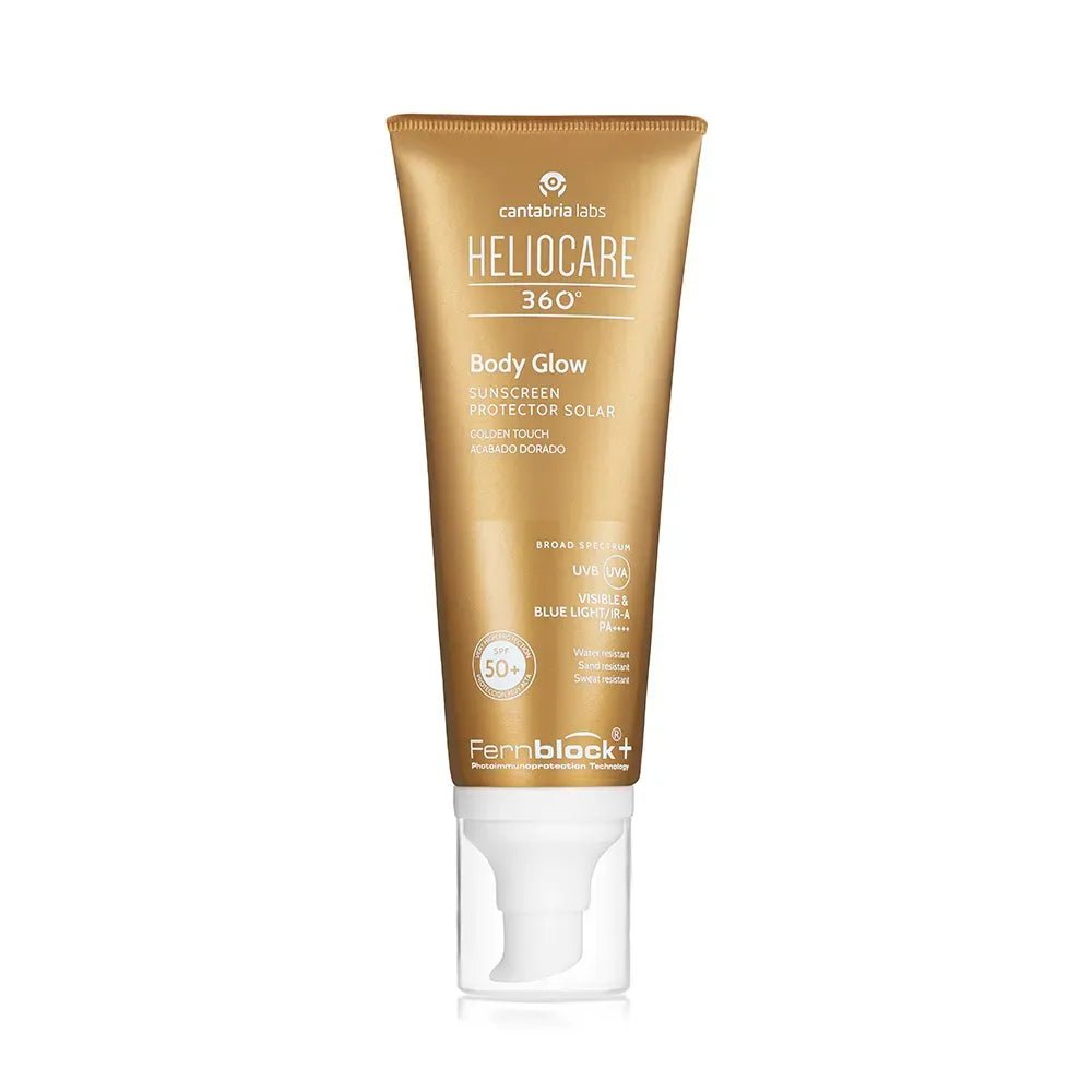 Heliocare 360° Fotoprotector Body Glow SPF50+ x100ml - TIENDA PIEL