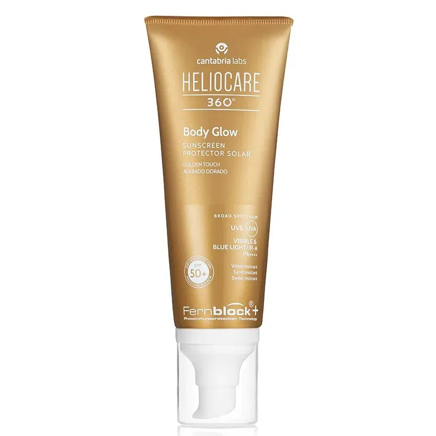 Heliocare 360° Fotoprotector Body Glow SPF50+ x100ml - TIENDA PIEL