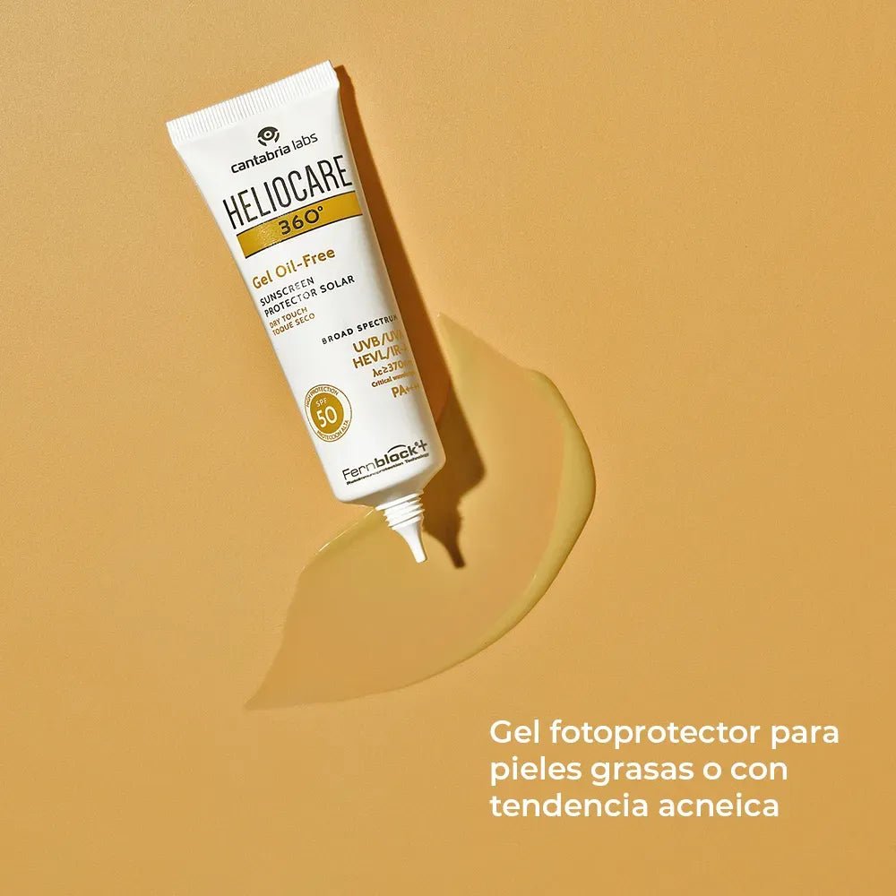 Heliocare 360° Fotoprotector Gel Oil Free SPF50+ x50ml - TIENDA PIEL