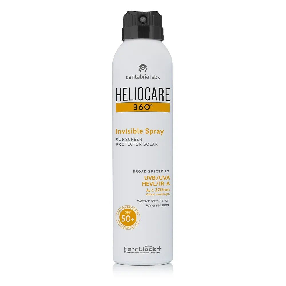 Heliocare 360° Fotoprotector Invisible en Spray SPF50+ x200ml - TIENDA PIEL