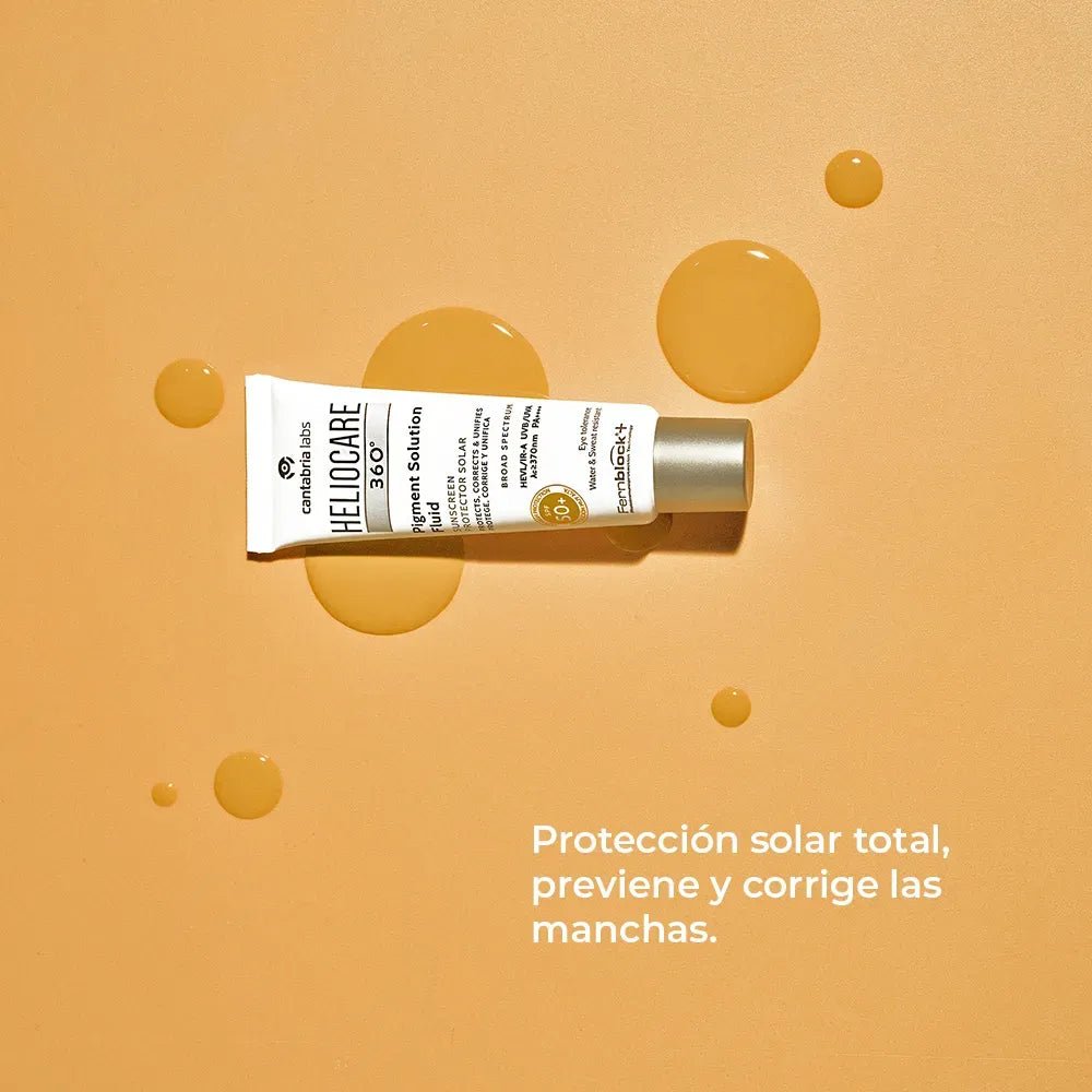 Heliocare 360° Fotoprotector Pigment Solution Fluido SPF50+ x50ml - TIENDA PIEL