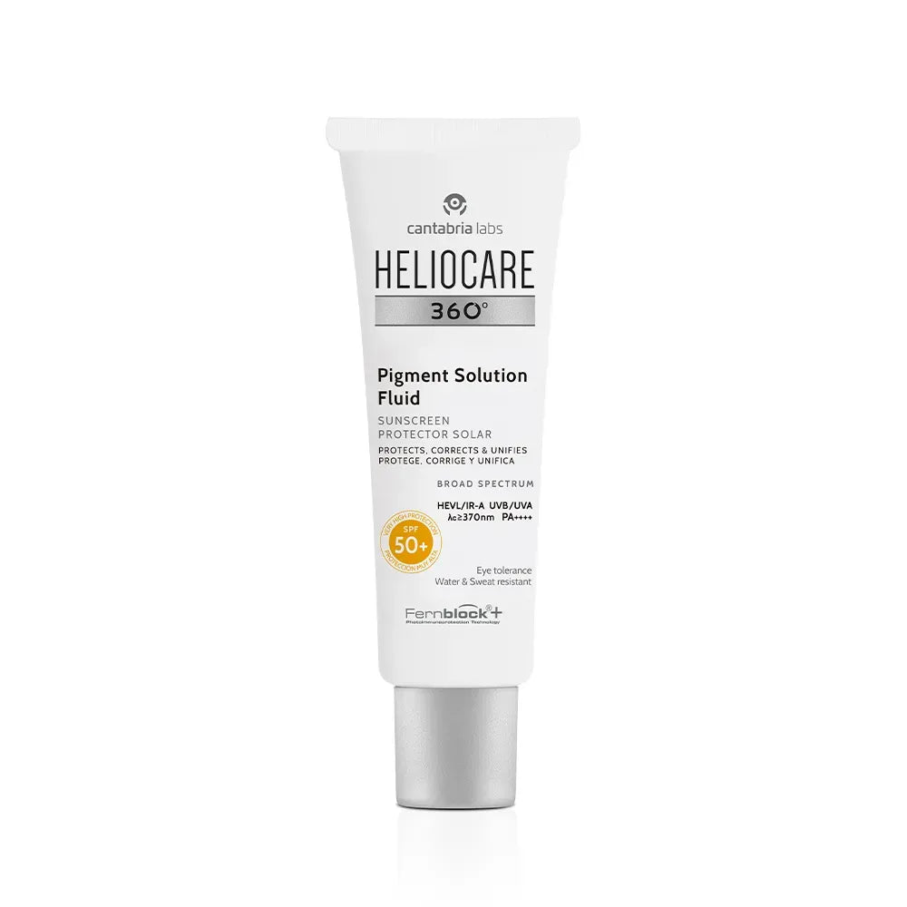 Heliocare 360° Fotoprotector Pigment Solution Fluido SPF50+ x50ml - TIENDA PIEL