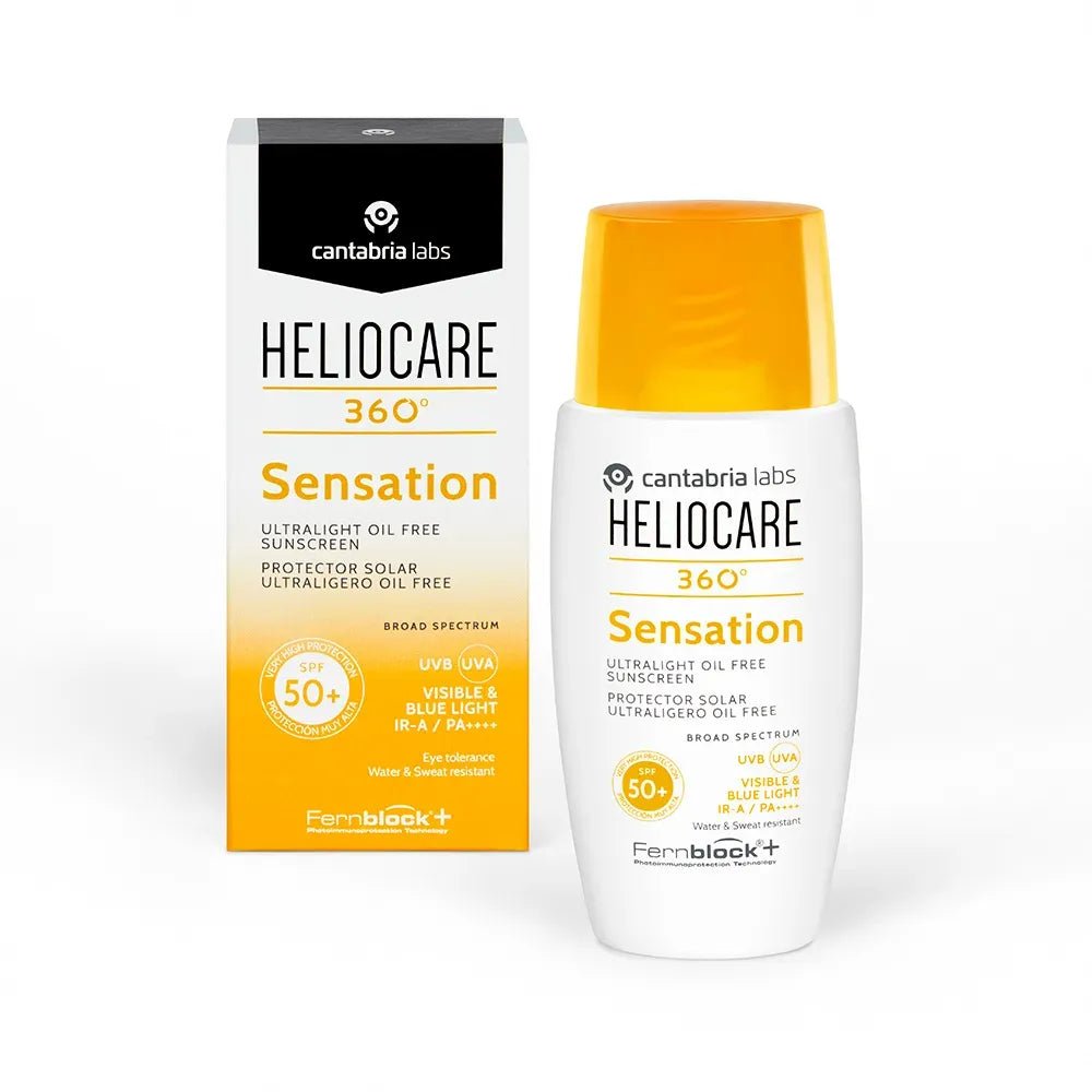 Heliocare 360° Sensation Fotoprotector Ultraligero Oil Free FPS50+ x50ml - TIENDA PIEL