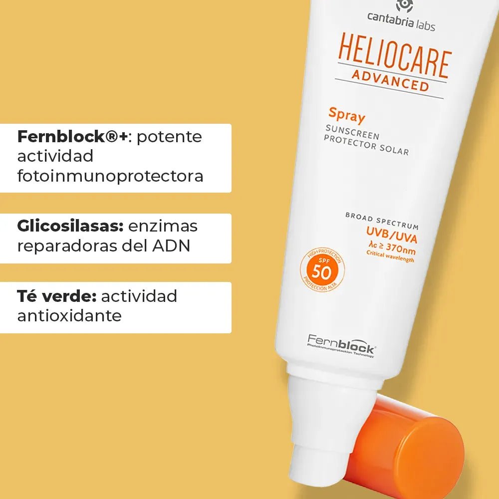 Heliocare Advanced Fotoprotector en Spray SPF50+ x200ml - TIENDA PIEL