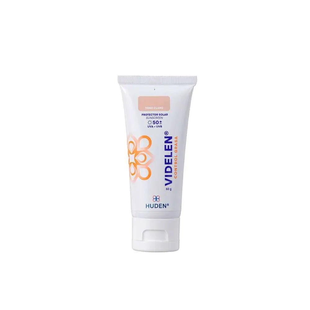 Huden Videlen Oil Free Tono Claro SPF50+ x60g - TIENDA PIEL