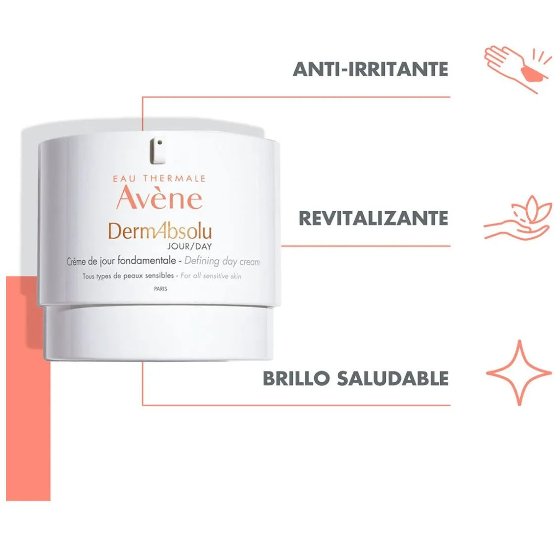 Avene DermAbsolu Crema de Día Redensificante x40ml