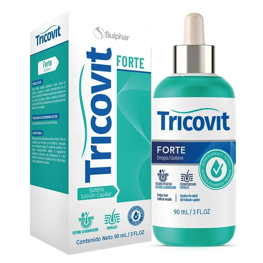 Suiphar Tricovit Forte Loción Capilar en Gotero x90ml