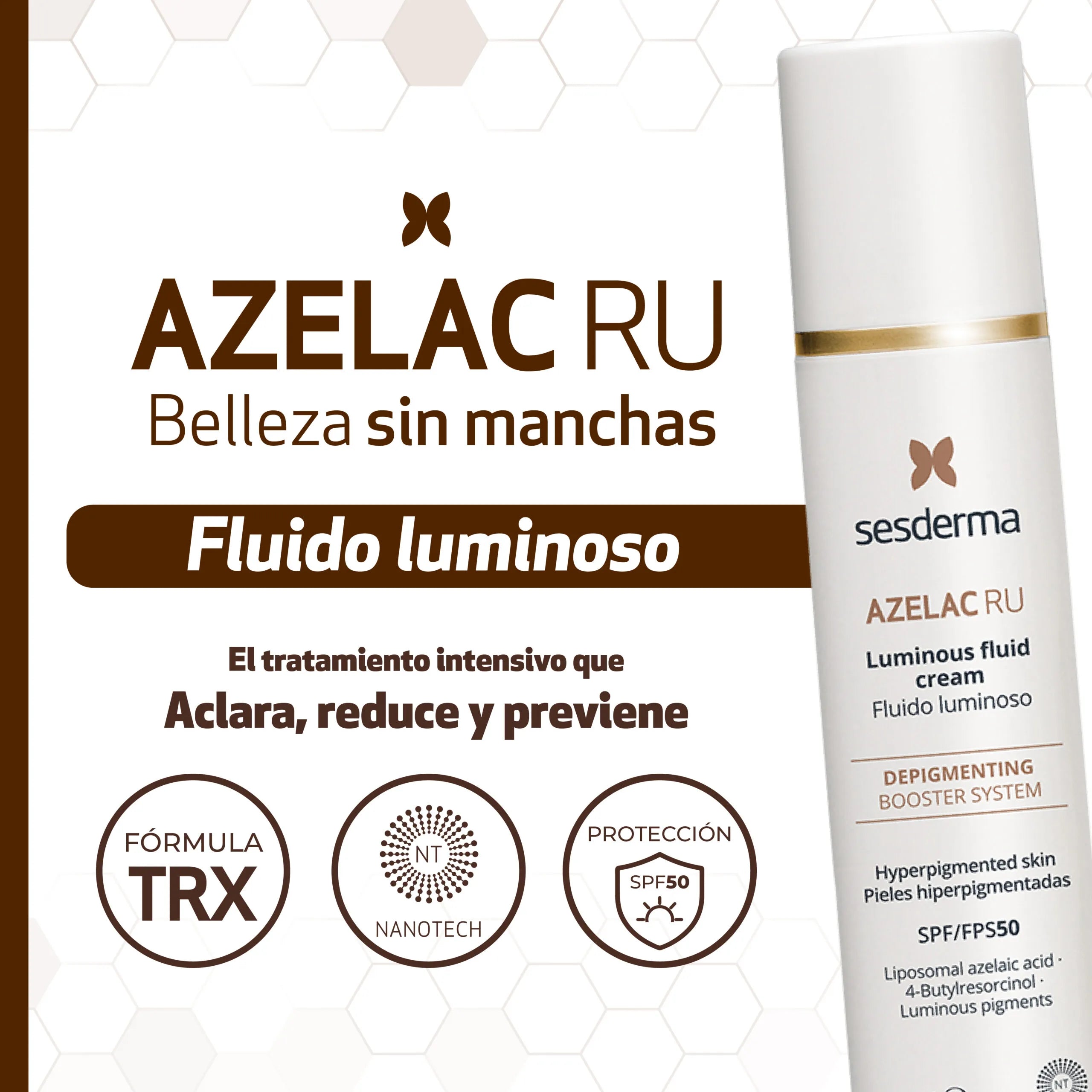 Sesderma Azelac Ru Fluido Luminoso x50ml