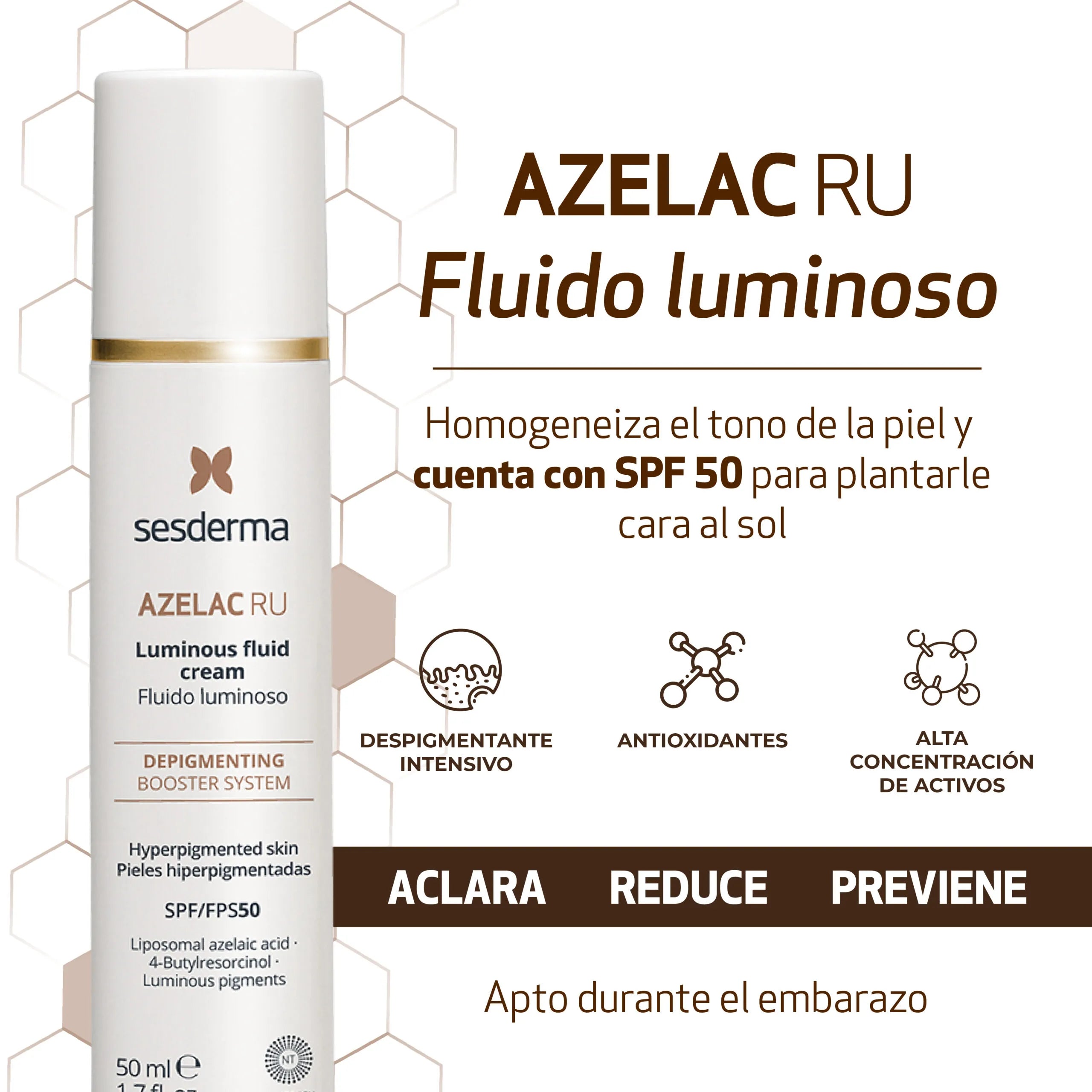 Sesderma Azelac Ru Fluido Luminoso x50ml