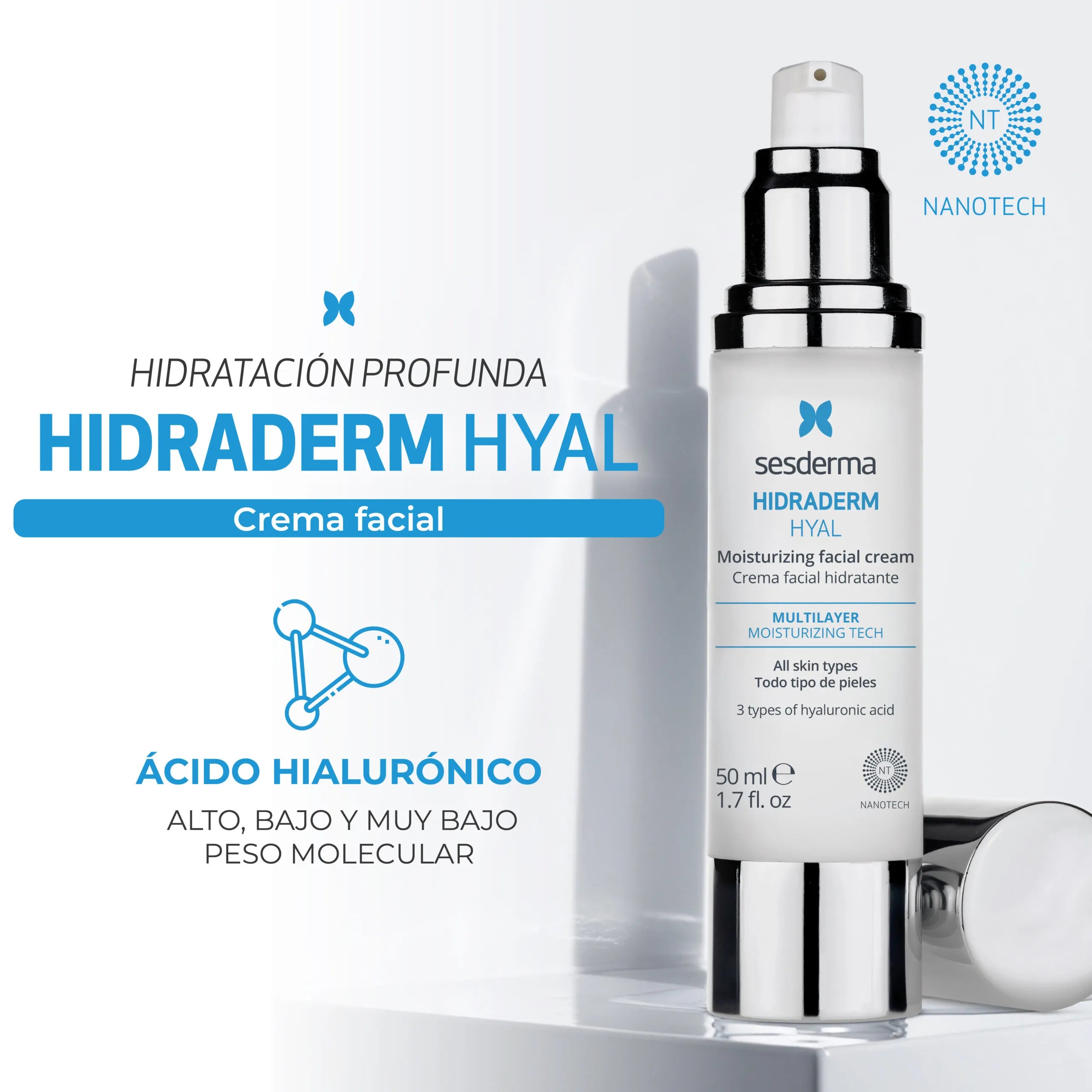 Sesderma Hidraderm Hyal Crema Facial x50ml