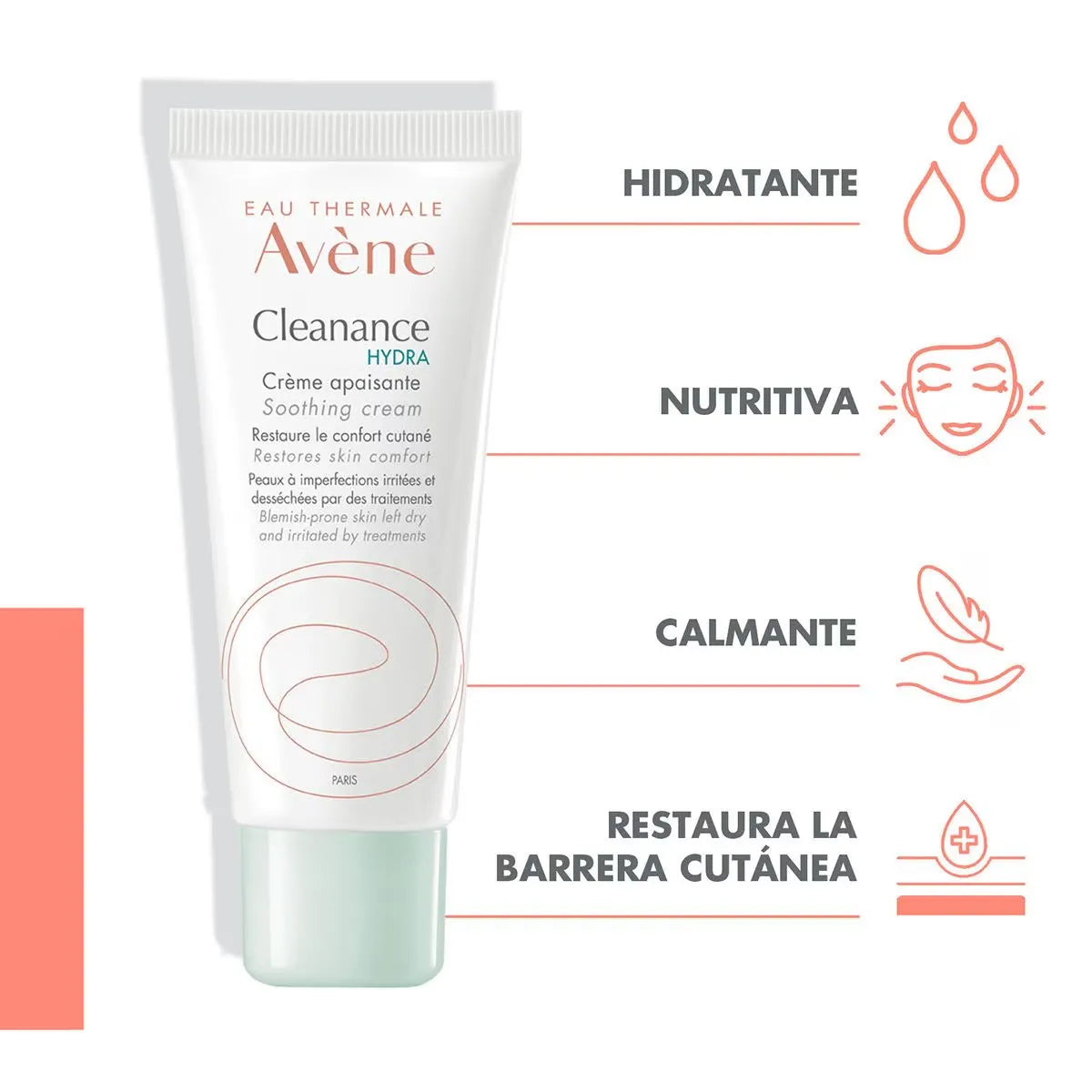Avene Cleanance Hydra Crema Calmante x40ml