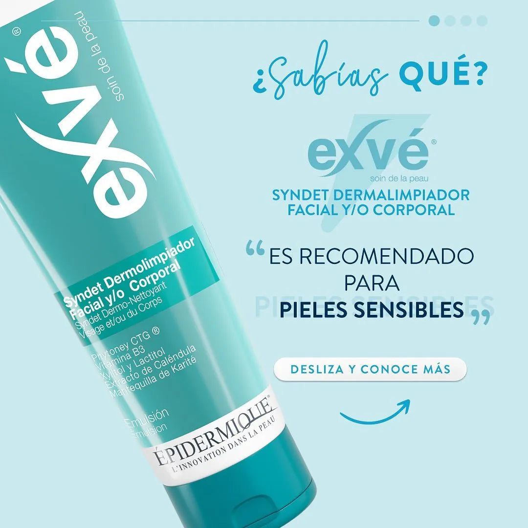 Epidermique Exve Syndet Dermolimpiadora Facial y Corporal x250ml