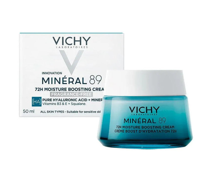 Vichy Mineral 89 Booster Crema Hidratante 72H x50 ml