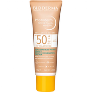 Bioderma Fotoprotector Photoderm Cover Touch Mineral con Color Tono Dorado SPF50+ x40g
