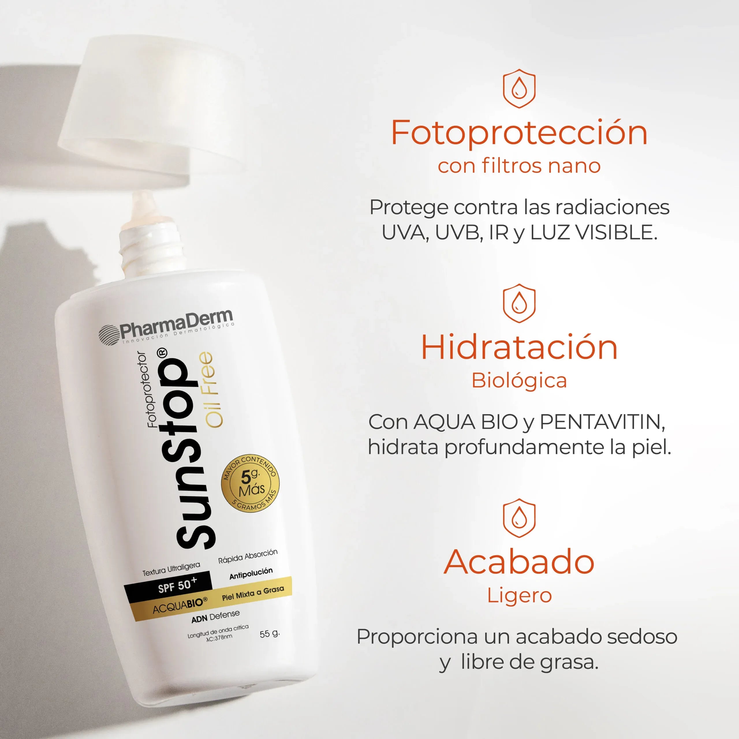 Pharmaderm SunStop Oil Free SPF50+ x60ml