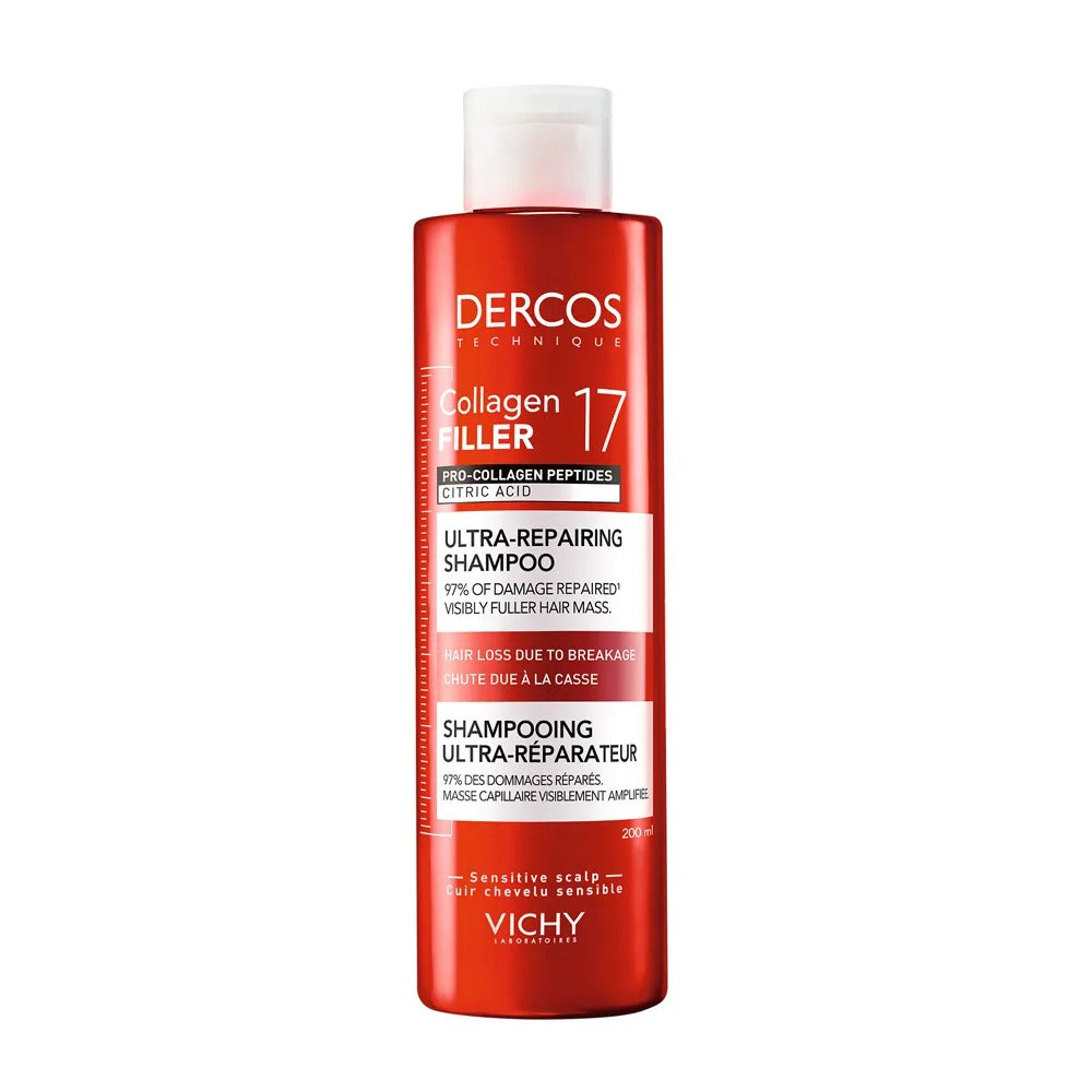 Dercos collagen filler 17 champu reparador 200ml
