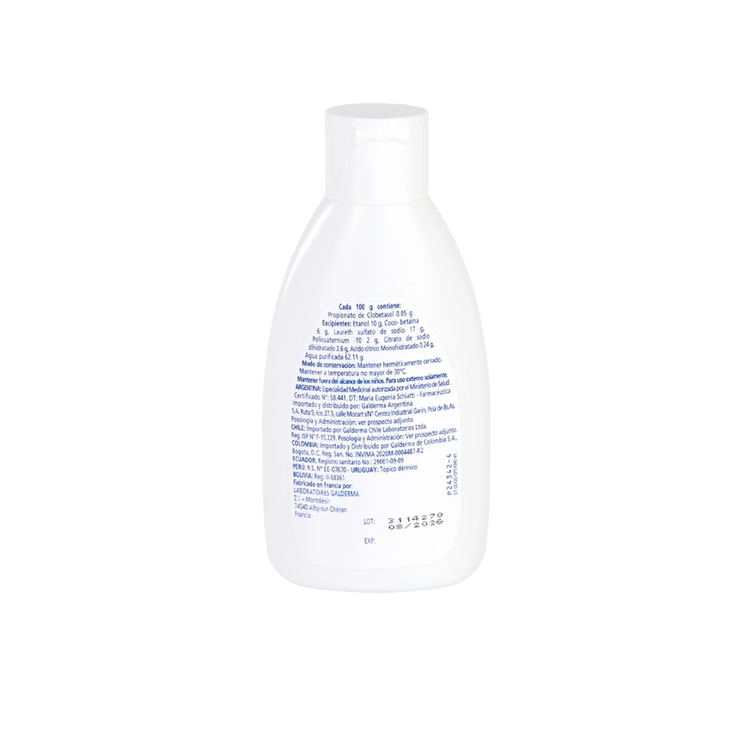Galderma Clob-X Champú (Propionato de Clobetasol 0.05%) x125ml