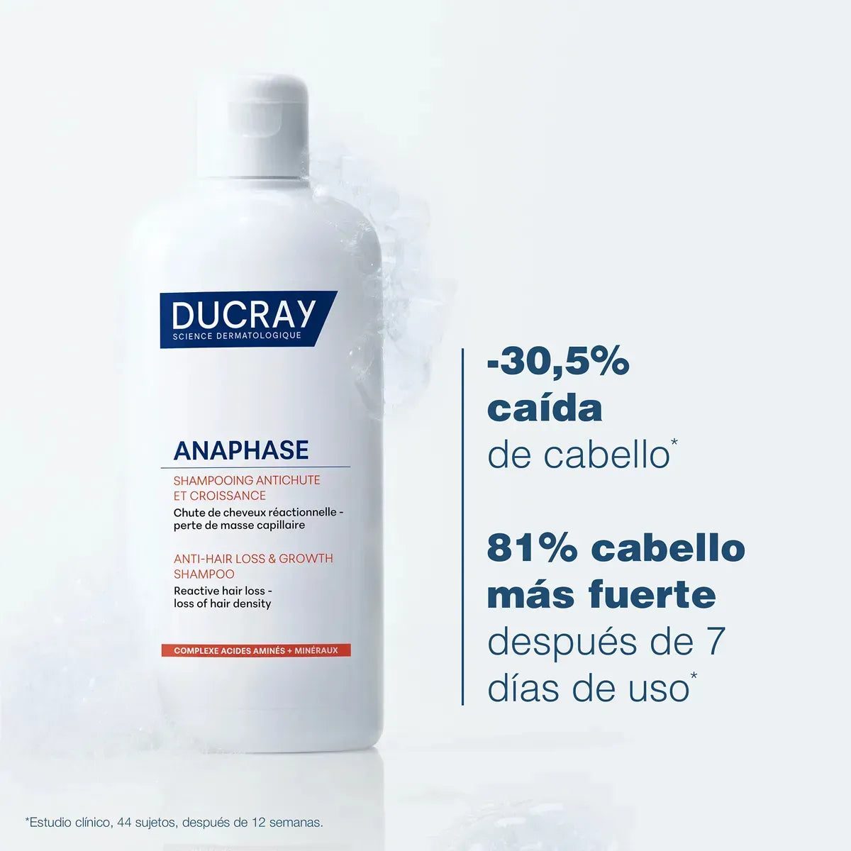 Ducray Anaphase+ Champú Tratamiento Anticaída x200ml