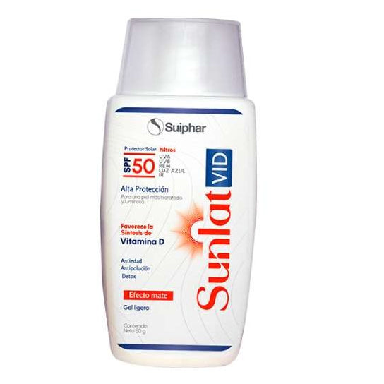 Suiphar Sunlat Vid Protector Solar Gel Ligero X 50ML
