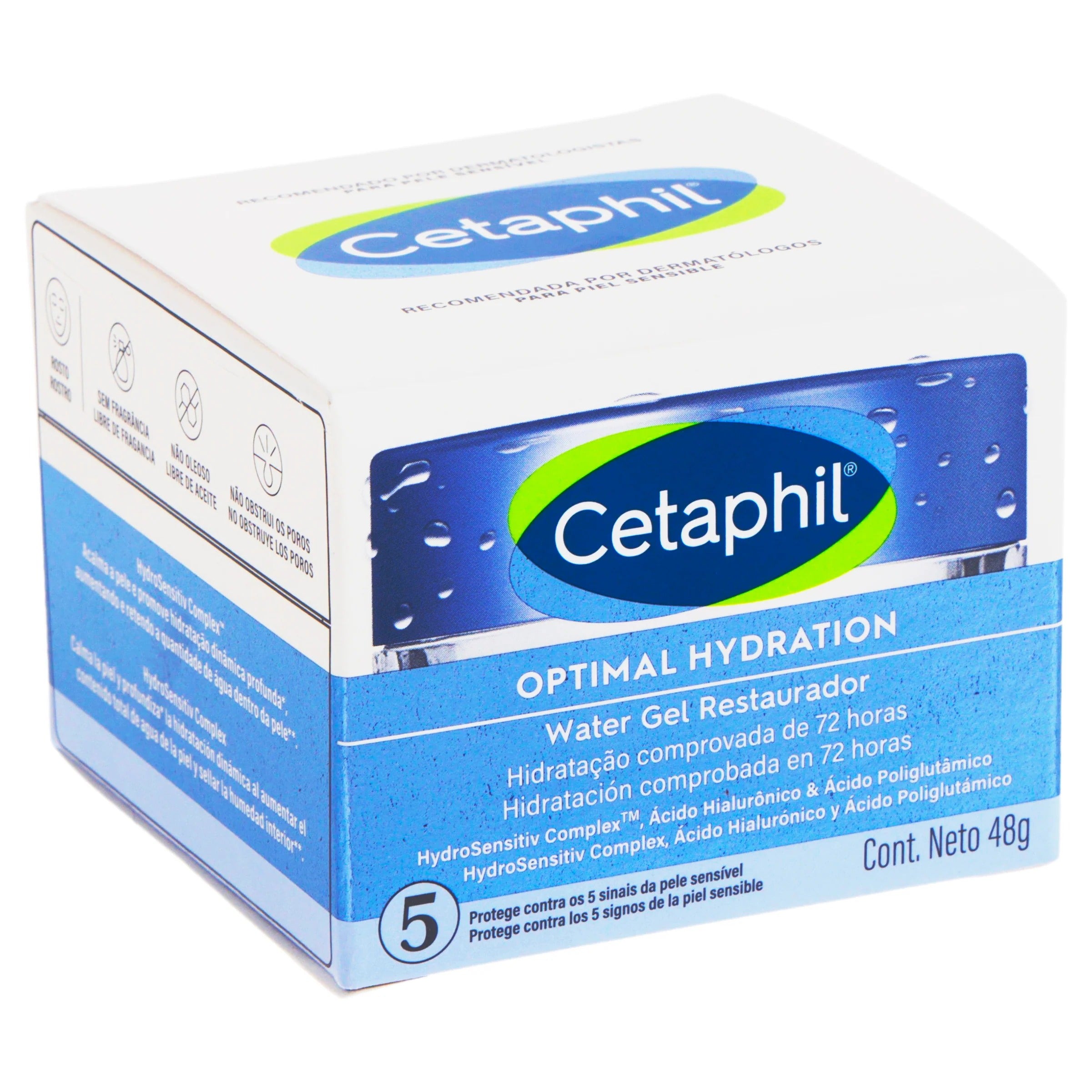 Cetaphil Optimal Water Hydratación Gel x48g