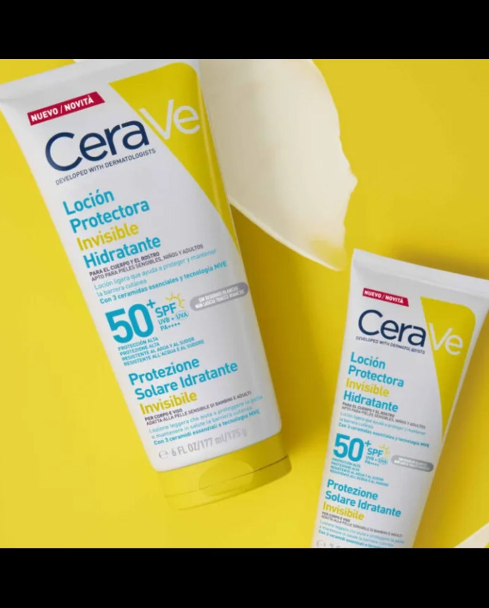 CERAVE LOCION PROTECTORA  INVISIBLE HIDRATANTE SPF 50+ X175