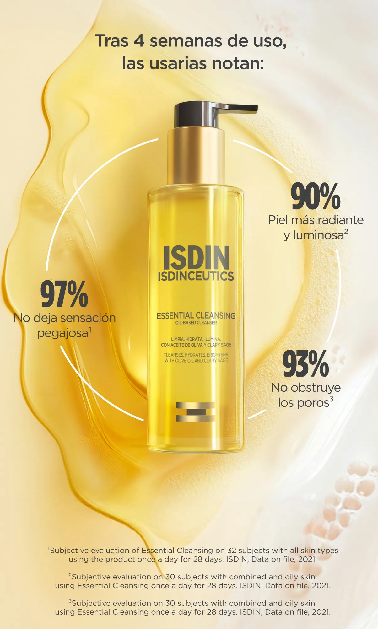 Isdinceutics Essential Cleansing Aceite Limpiador Facial x200ml