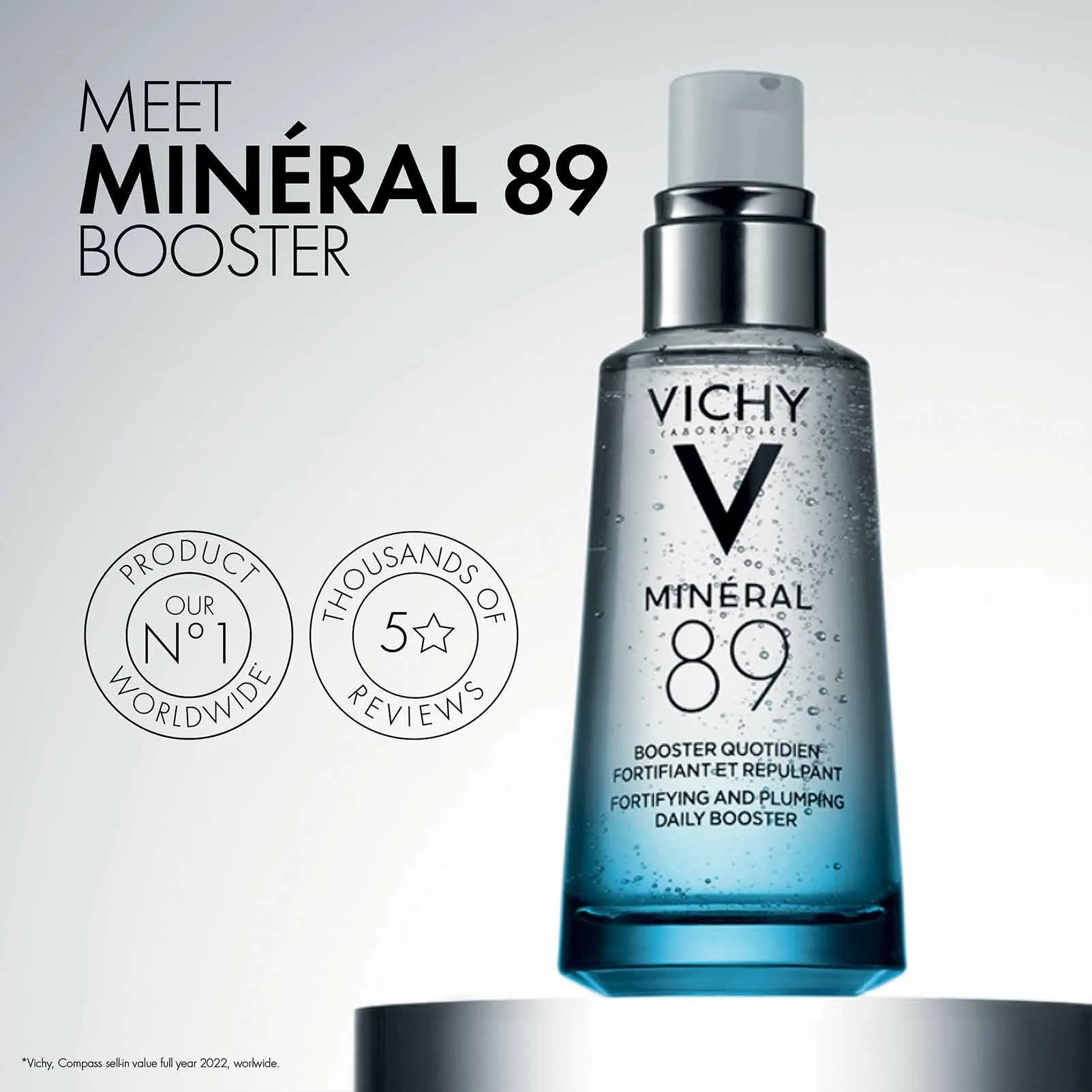 Vichy Mineral 89 Concentrado Fortificante x50ml