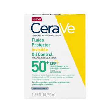 Cerave  Fluido  Protector Invisibles Oil Control SPF 50+